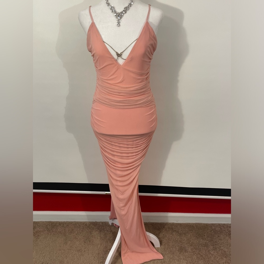 Gown prom dress.